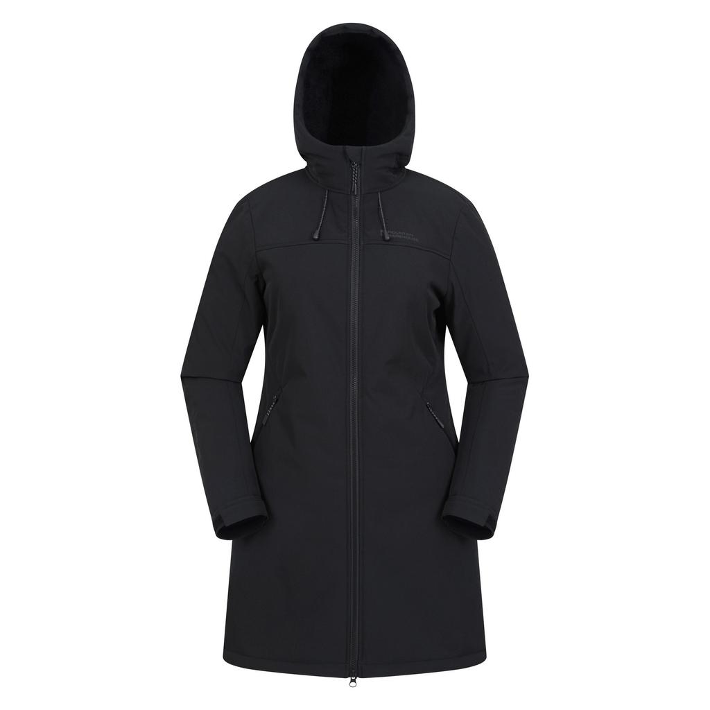 Mountain Warehouse Womens/Ladies Fern Longline Soft Shell Jacket