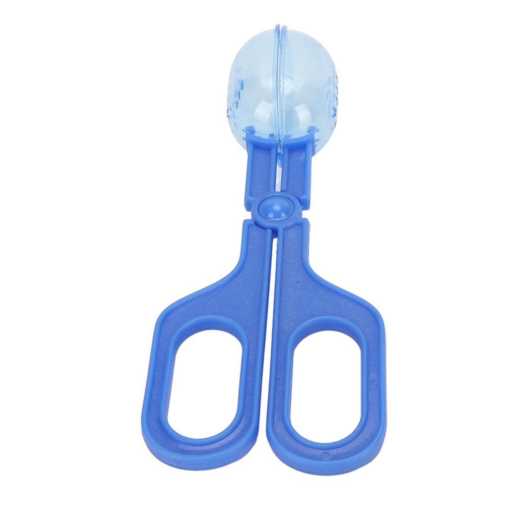 Reptile Feeding Clamp Reptile Feeding and Cleaning Tool Reptile Poop Scoop with Vents for Tortoise Lizard Frog Spider