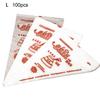 100Pcs Icing Bags Disposable Decorating Plastic Cake Cream Decorating Piping Bags for Kitchen