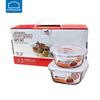 Lock & Lock Microwavable Glass Food Storage Set