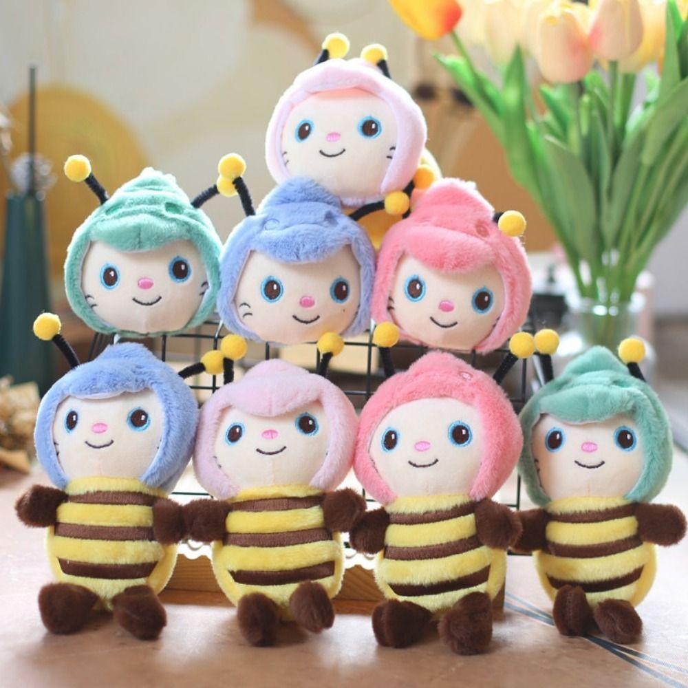 

Плюшевый брелок «Пчела, пчела», мягкая игрушка, плюшевый кулон «Пчела, превращенный динозавр», плюшевая кукла, детский подарок