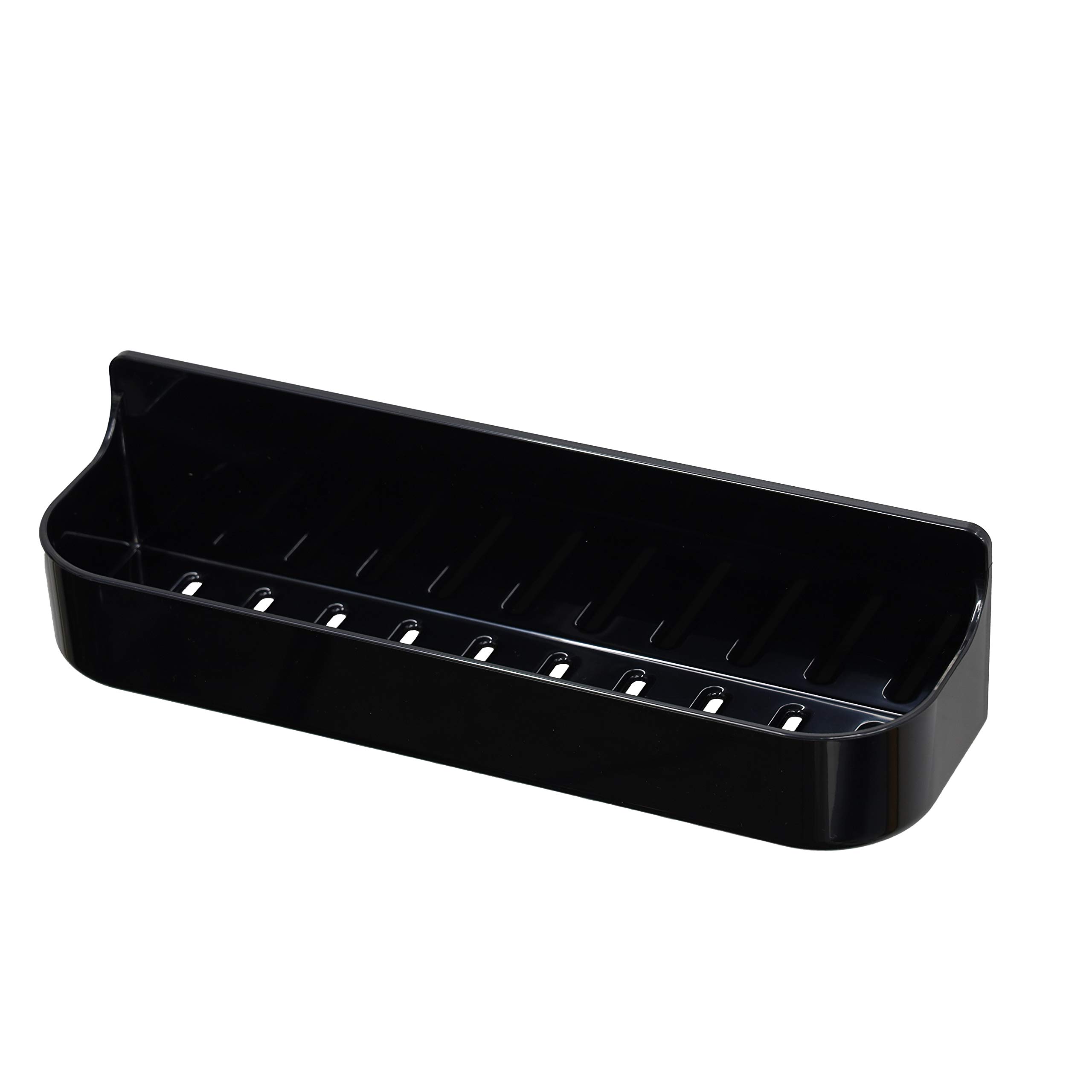 

Стойка для бутылок Pearl Metal, широкая магнитная полка для хранения на магните, ванная комната, кухня, сделано в Японии, BLKP, черный [BLKP] AZ-5134