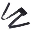 Wheelchair Foot Straps Flexible Adjustable Polyester Fabric 35x70cm Black Wheelchair Safety Foot Harness Belt