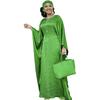 Modest Wedding Dress Beaded Long Gown Mother of the Bride Rhinestone Robe Head Scarf Ethiopian Dubai Clothes African Dresses