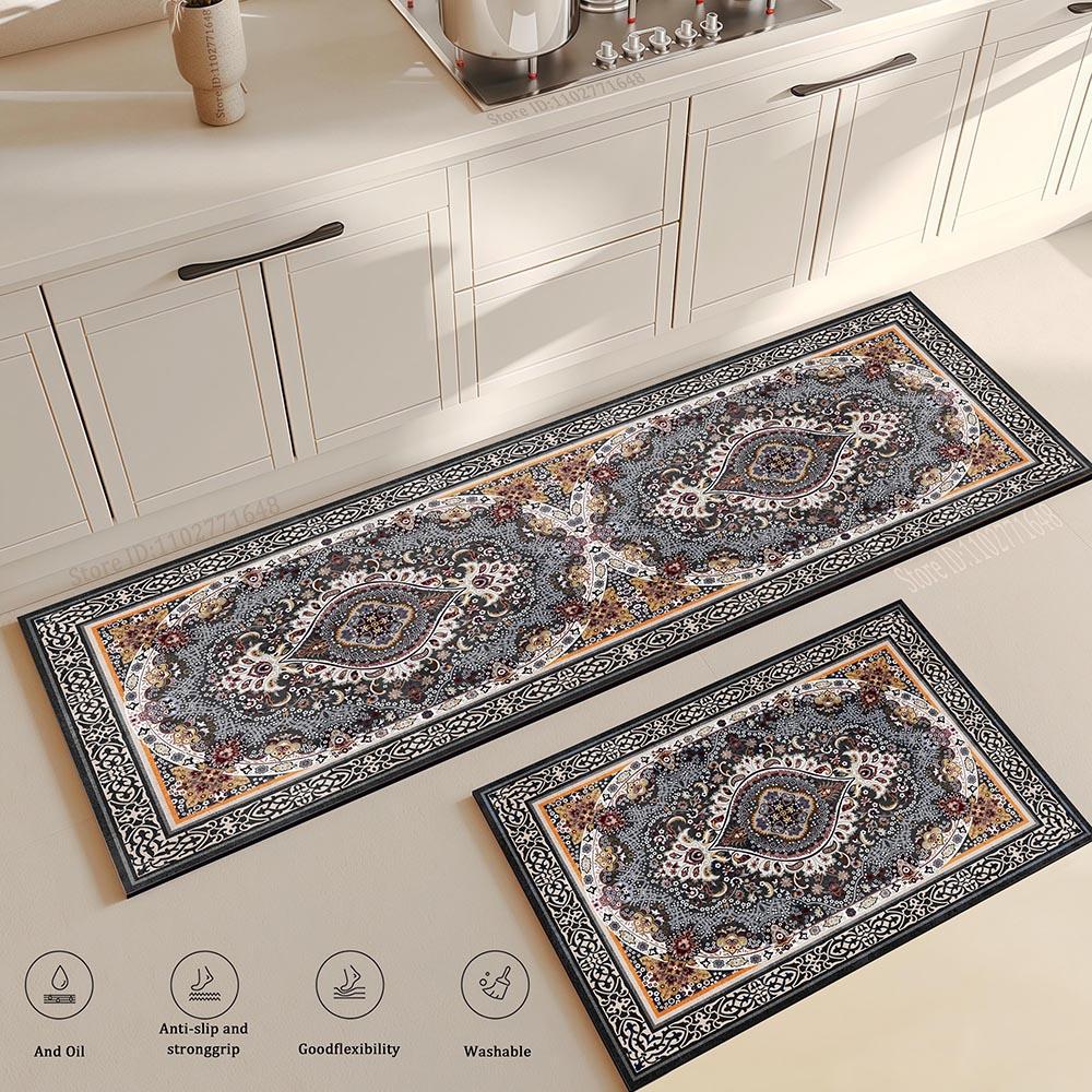 Gorgeous Pattern Non-Slip Kitchen Entrance Doormat Home Decor Carpet Living Room High Quality Mat Absorbent Large Washable Rug