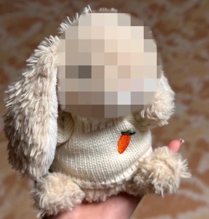 [Cloth Only] Princess Style Clothes for 16CM Plush Dolls , Cotton-feel Skirt Set.