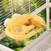 Stain-Resistant Bird Water Food Bowl Splash-Proof Bird Cage Bowl 2 in 1 Parrot Feeder  Bird Cage
