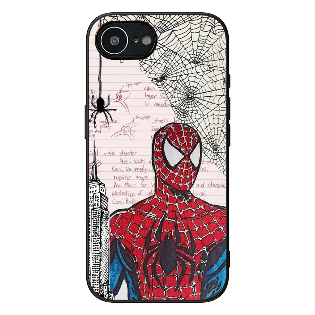 Spiderman Poster Spider Marvel Man Phone Cover for Xiaomi Poco C75 C65 C71 C85 X7 X6 X5 M6 M7 F7 F8 Ultra F6 Pro Soft Case
