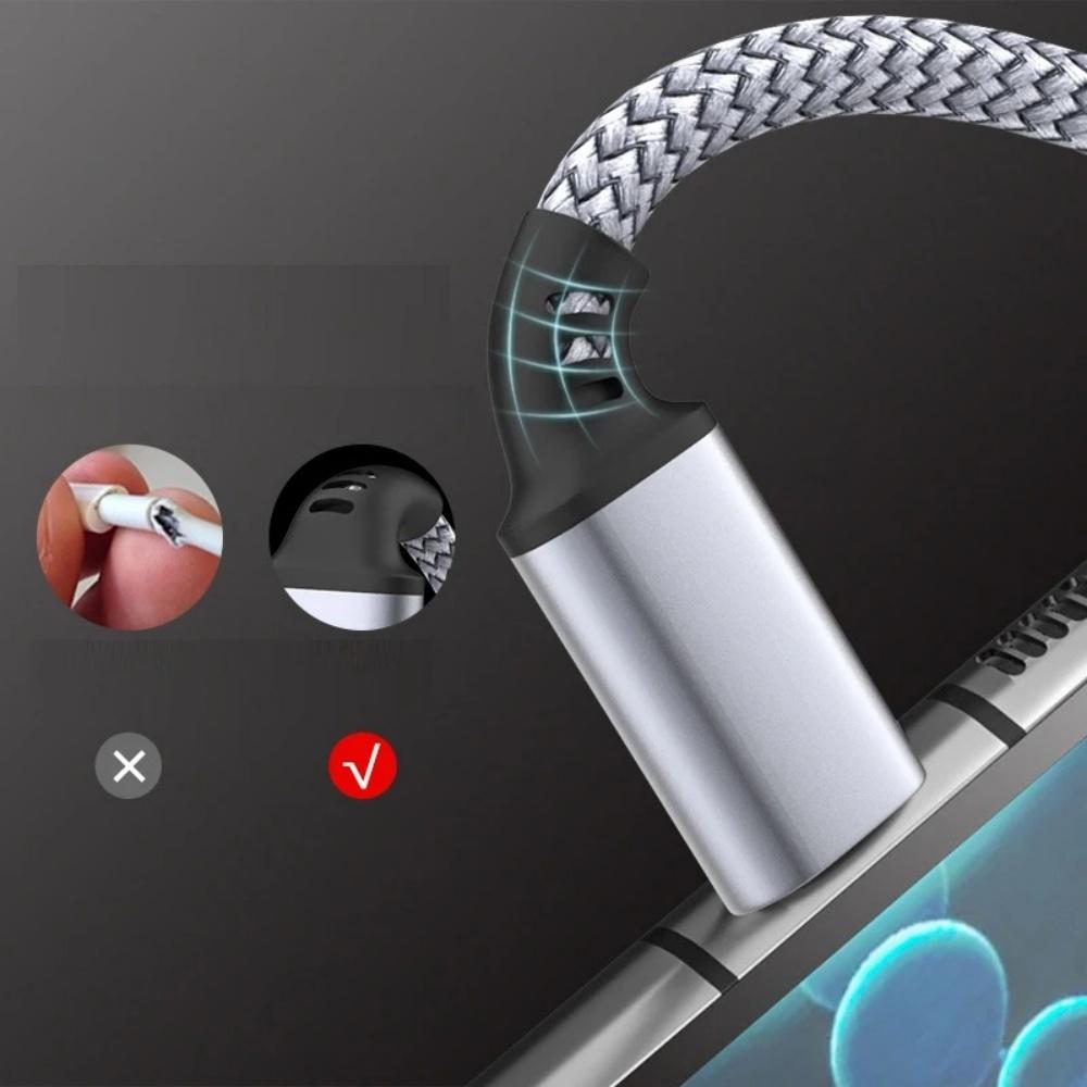 USB C To Type C Cable PD60W Fast Charger Universal Extended Data Cable for IPhone15 Xiaomi Samsung Camera Laptop 1M 2M 3M 5M