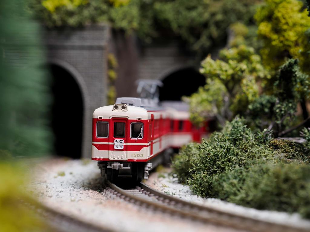 Tomytec Railway Kobe Electric Railway 1000 Series 1503 Train Set Diorama Part Number 336389 Collection (3-Car Set) - Supplies,