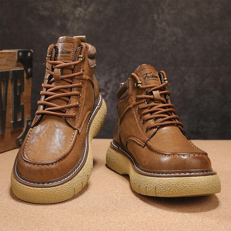 Модные мужские ботинки — фото 5