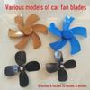 Electric Car Fan Blade Replacement: 12V/24V, Self-repair, 6", 8", 10" Plastic Blades