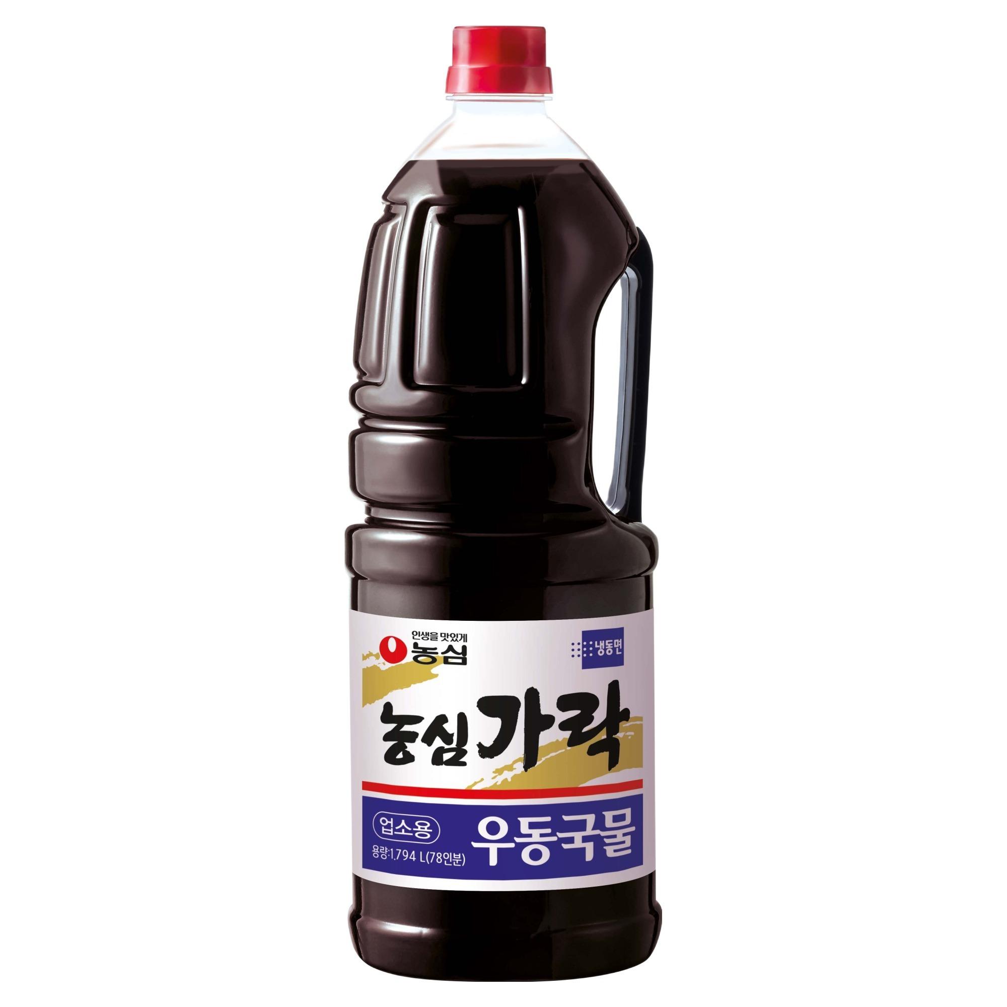 Nongshim Garak Udon Bouillonbasis, Rijk Bonito Dashi Concentraat voor Soep & Stoofpot, 1.794L x 1 Fles