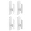 4Pcs Blind Cord Holder Safety Blind Cord Hooks Adhesive Window Blind String Wrap Cleat Winder for Home and Office Use