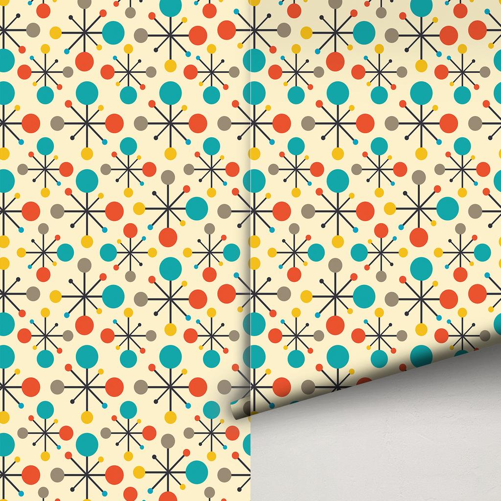 Colorful Dots Contact Paper Peel and Stick Polka Dot Wallpaper Self Adhesive Cabinets Sticker Film for Door Furniture Desk