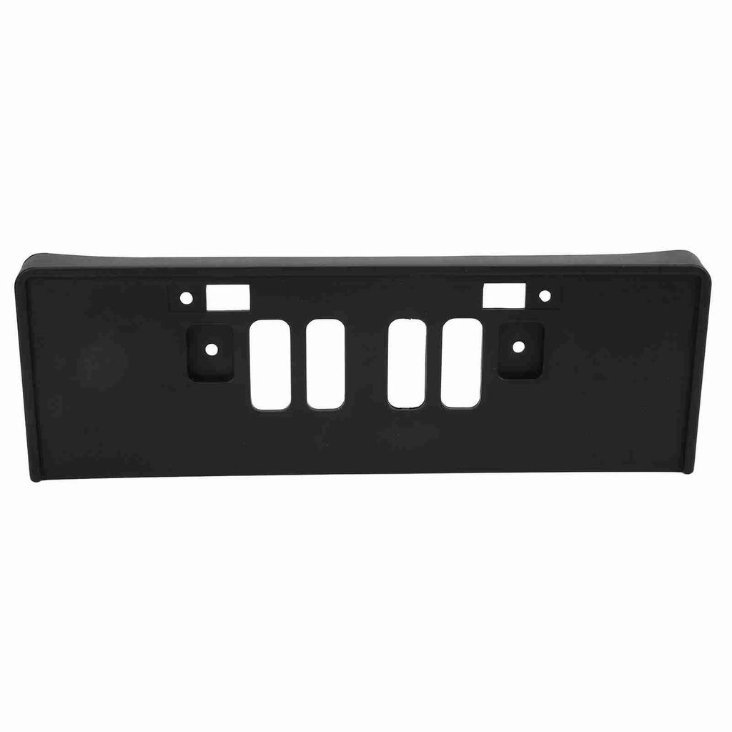 Front License Plate Bracket 71145SDAA10 Black Plastic Replacement for Accord 2006‑2007 4 Door Sedan