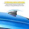 Shark Fin Roof Car Antenna Carbon Fiber Radio FMAM Antena Radio Universal EOA
