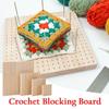 Square Crochet Blocking Boards DIY Pottery Clay Base Plug Board Knitting Board  Pillow Cover