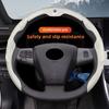 BBJM7 BMW Car Steering Wheel Cover Leather Anti Slip Car Accessories For Performance F30 F40 F10 E90 F20 E46 E60 E70 E39 E36 E87 X7 X3