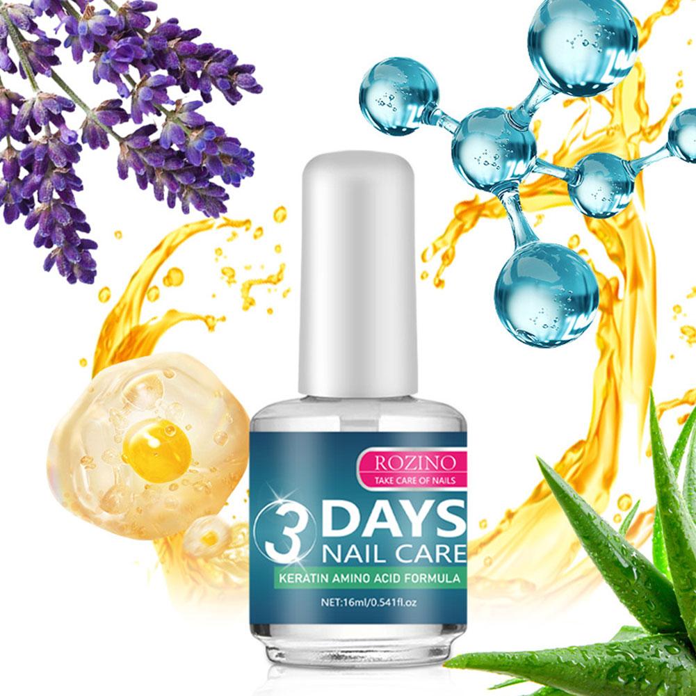 ROZINO 16ml 3 Days Nail Care Serum Repair Nail Fungus Paronychia Relieve Cracked Damaged Toenails Strengthener Nail Care Serum