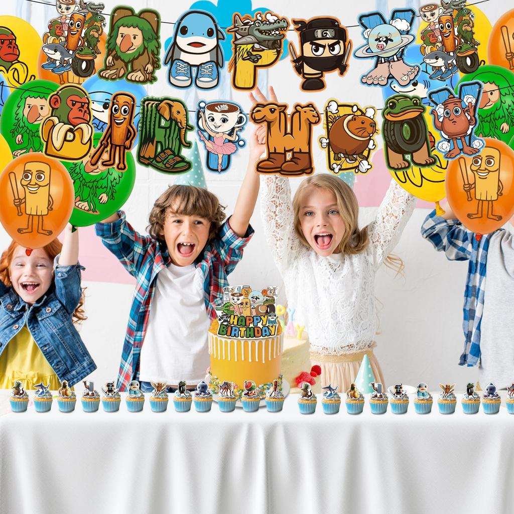 Theme Party Decoration Children's Birthday Decoration Set