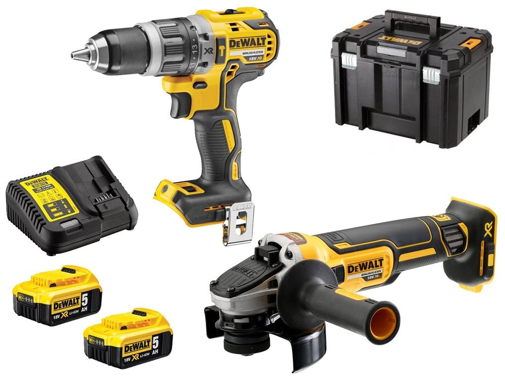 Dcd796+Dcg405 2*5.0Ah Battery Power Tool Set - Dw Dck2080P2