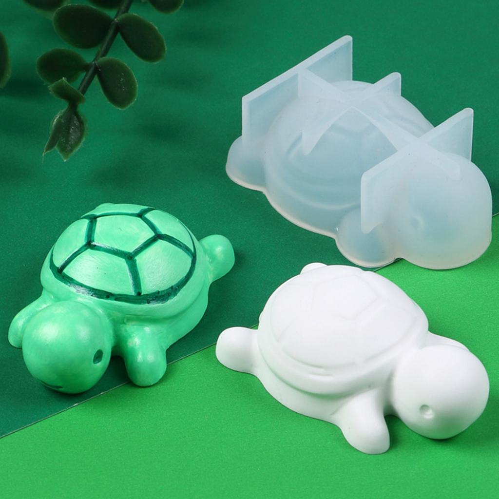 Stylish Handmade Soap and Candle Crafting Turtles Silicone Mould Flexible Home Decoration Supplies for Art Projects