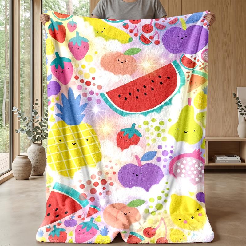 Cute Frog with Mushrooms blanket Personalized Name Flannel Blanket Soft Cozy Plush Throw for Sofa Bed Lightweight Home Decor