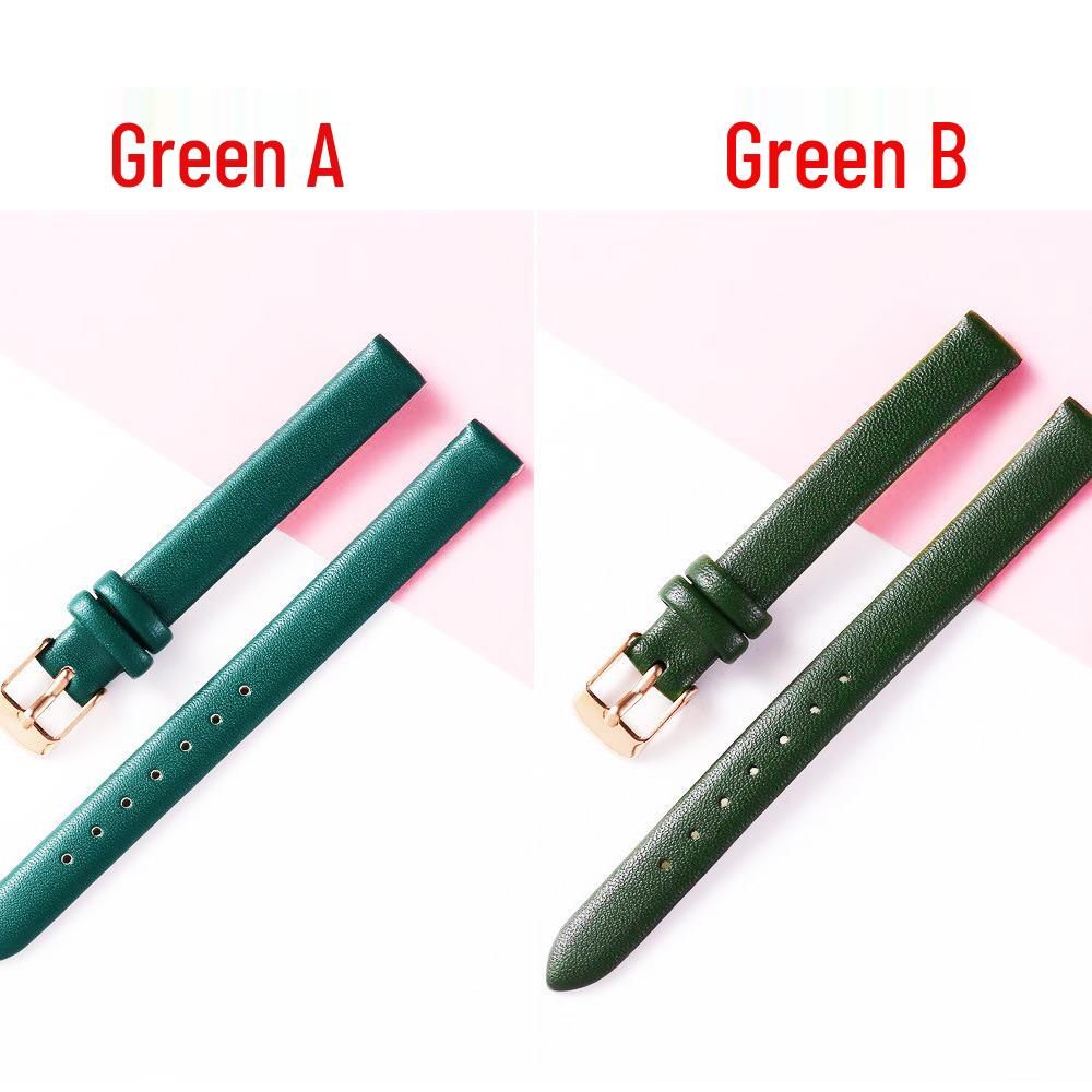 Boxed Waterproof Genuine Leather Watch Strap with Palm Print (Sizes 8-24 Mm)