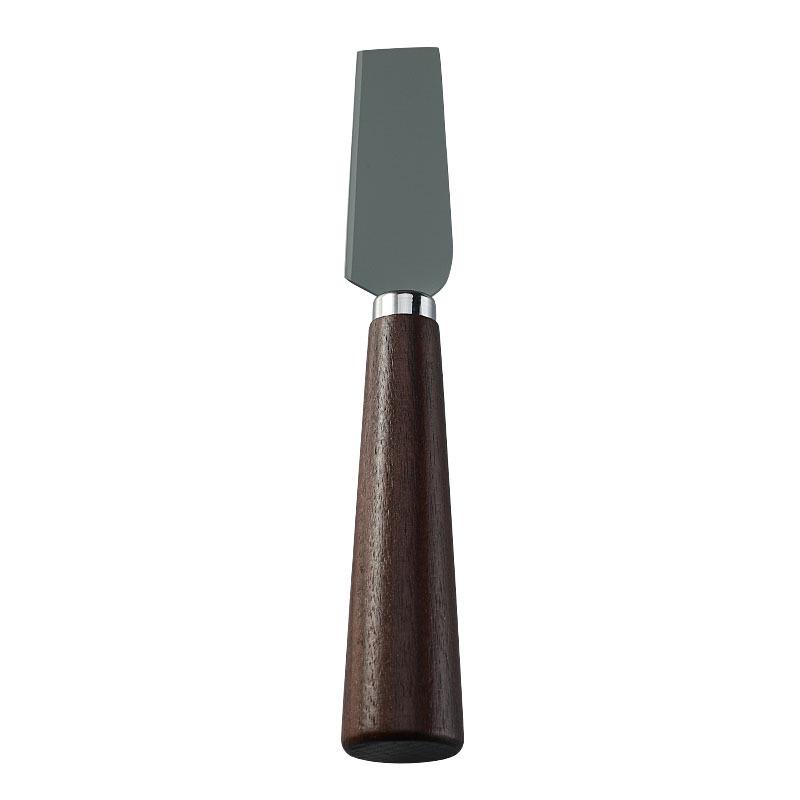 Walnut Handle Stainless Steel Cheese Knife - Western Cutlery and Butter Scraper