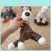 Fluffy Donkey Dog Toy Made Of High-quality Plush Material Weight 74g Various Color Options