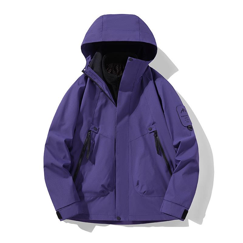 Unisex Lightweight Waterproof Hooded Jacket for Spring/Autumn - Thin, Casual, and Ideal for Cycling