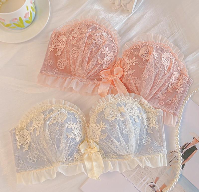 

Нижнее белье для девочек без стального кольца, собранный и регулируемый бюстгальтер