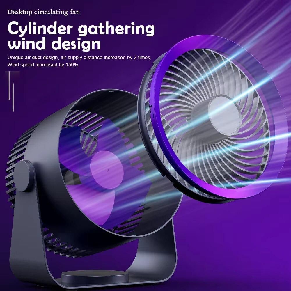 Multifunctional Electric Fan Circulator Wireless Portable Home Quiet Ventilator Desktop Wall Ceiling Fan Air Cooler