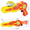 Battle Deformation Gyro Toy Launcher Children Boy Luminous Alloy Battle Gyro Disc Set