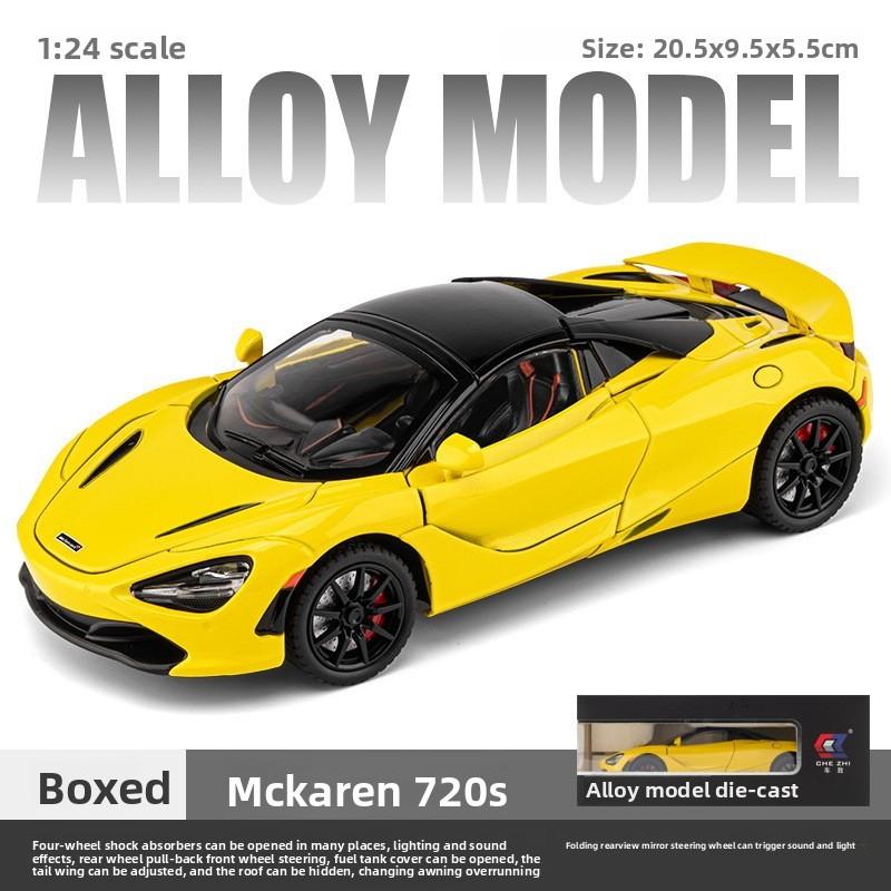 

Mclaren Alloy Vehicle Model Toys Open Doors Sound Children Play Festival Gifts