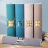 Diamond Inlaid Deer Skin Velvet Thickened Wallpaper Modern Simple Non Woven Rhomb Shaped Wallpaper For Living Room