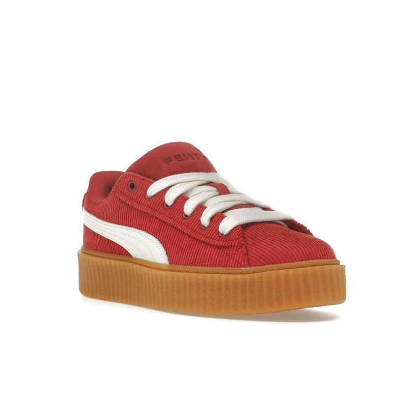 Puma Fenty x Creeper Phatty In Session Pack - Red Gum Unisex Sneakers Club-Rot Warm-Weiß 399870-04