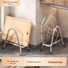 Zhaoran 304 Stainless Steel Countertop Organizer for Chopping Boards & Pot Lids, 2-Pack