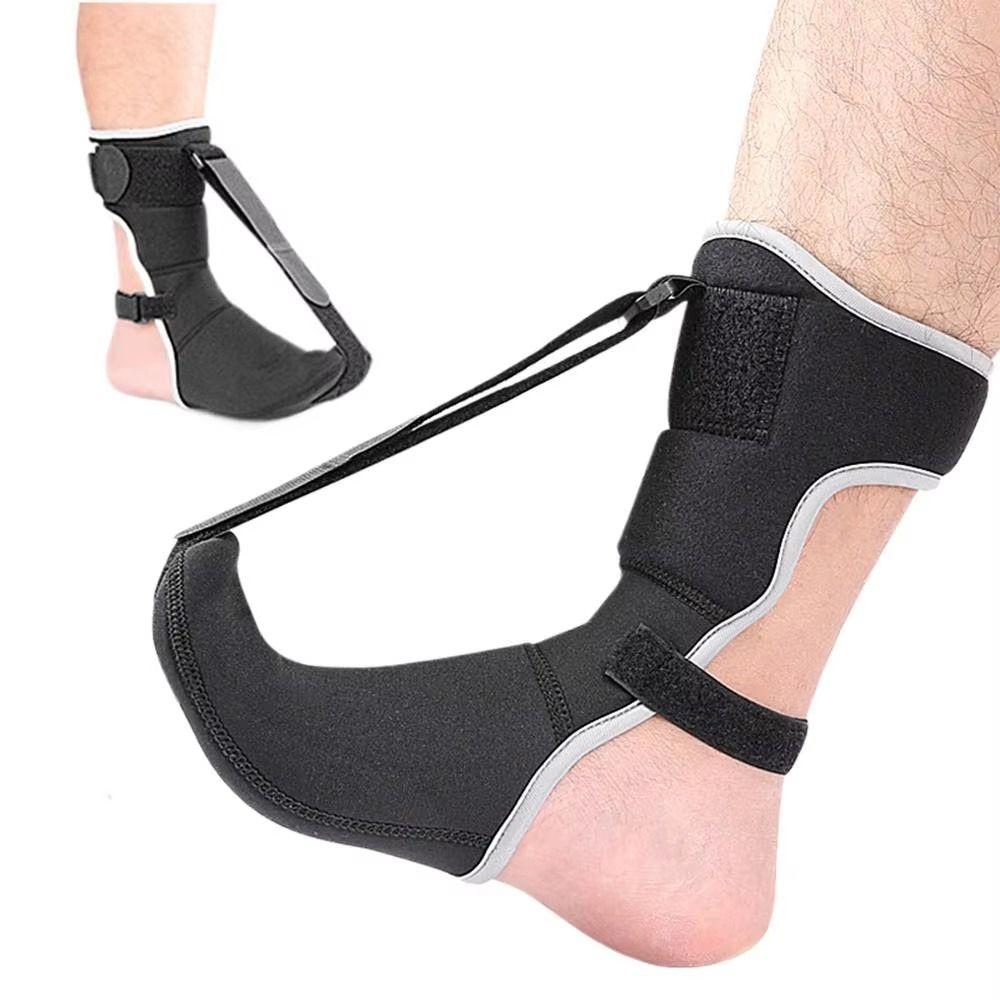 Ergonomic Design Foot Drop Brace Sock Adjustable Straps Arch Support Stretching Band  Recovery