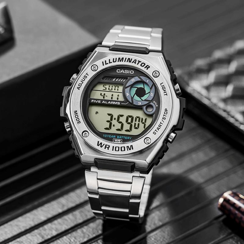 CASIO Men YOUTH Gray Watch MWD-100HD-1A MWD-100HD-1A