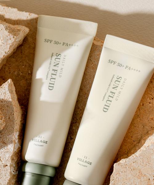 [Village 11 Factory] Daily Mild Sun Fluid 50ml SPF 50+ PA++++