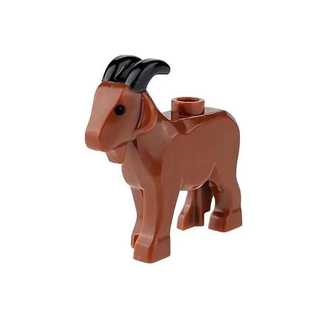 Animals Cute Sheep Goat Model Figures MOC Building Blocks Educational Creative Toys For Children Brithday Gifts