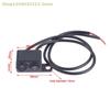 petiteDurable Motorcycle Switch Connector Handlebar Two Three Gears Light On Off Button for Offroad Scooter Upgradeaccessories