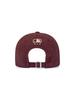 Emelbi Peach Twill Structured Ball Cap Bos (D.Wine)