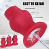 XXL Silicone Hollow Anal Training Plug Expansion Sleeve Adult Couples Toy