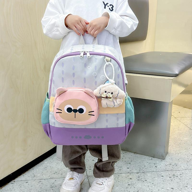 Kindergarten Schoolbag 3-6 Years Old Cartoon Boys and Girls Backpack Lightweight Children Backpack