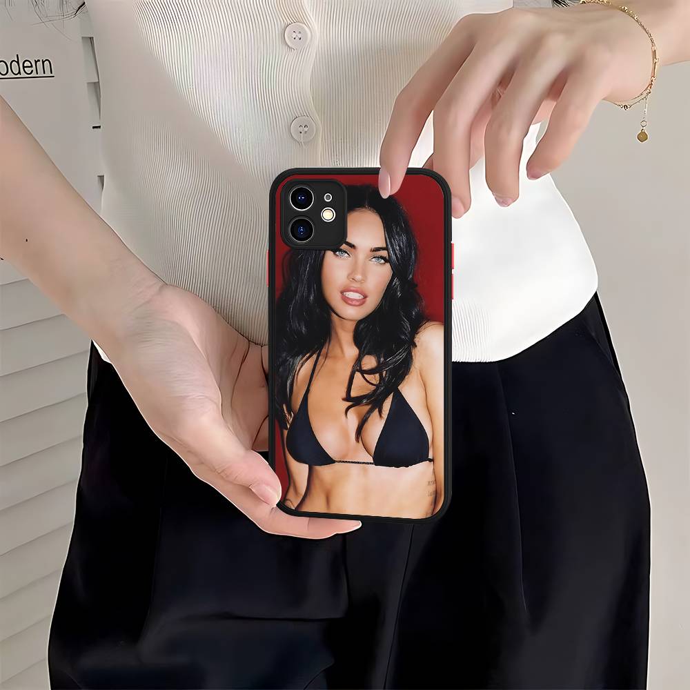Jennifers B-Body Megan Fox Mattes Schutzcase Für IPhone 16 15 14 13 12 11 Pro Max X XS MAX Schutzhülle