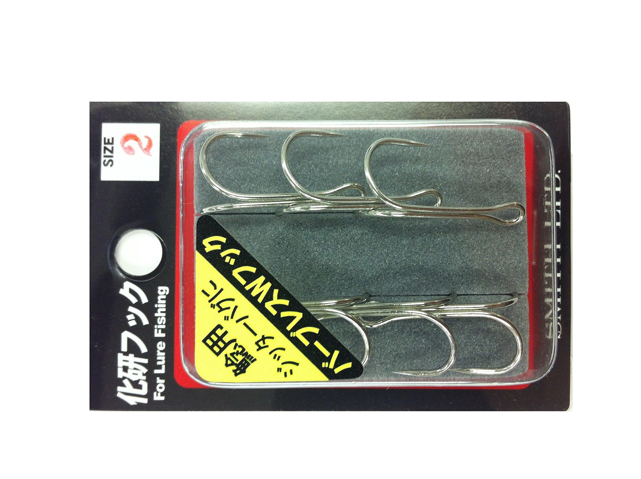 SMITH LTD Jitterbug CF Hook No. 2 (Barbless Double Hook) Medium