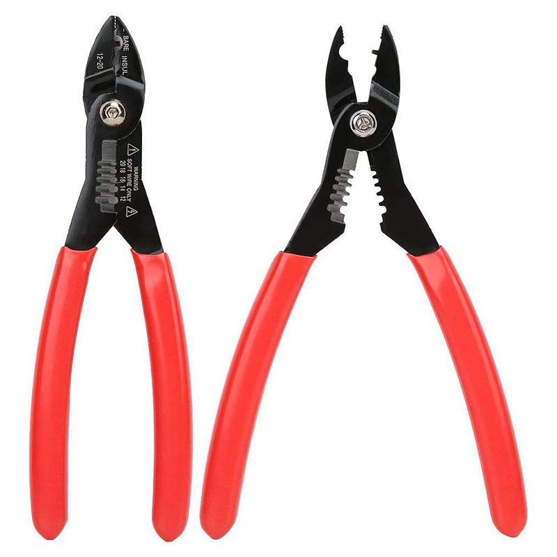 4 In 1 Multipurpose 12-20 Awg Electrician Pliers Wire Welding Machine Cable Stripping Machine Wire Stripper